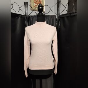 Everlane 100% Cashmere Soft Pink Sweater Fitted Womwn's Size XS Busuness